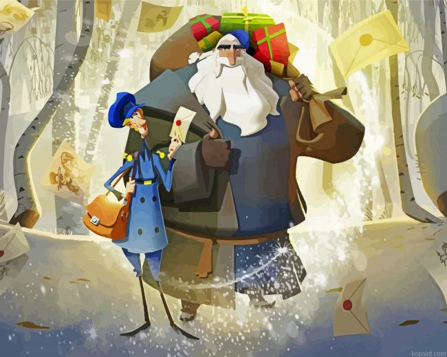 Klaus Animation Paint By Numbers