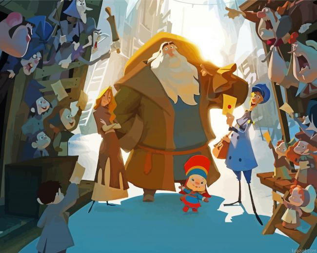 Klaus Anime Characters Paint By Numbers