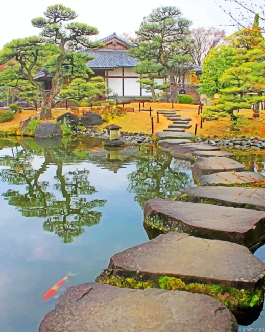 Koko Landscape Japan Travel Painting By Numberss.png