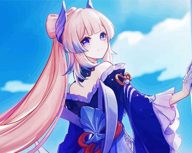 Kokomi Illustration Painting By Numberss.png
