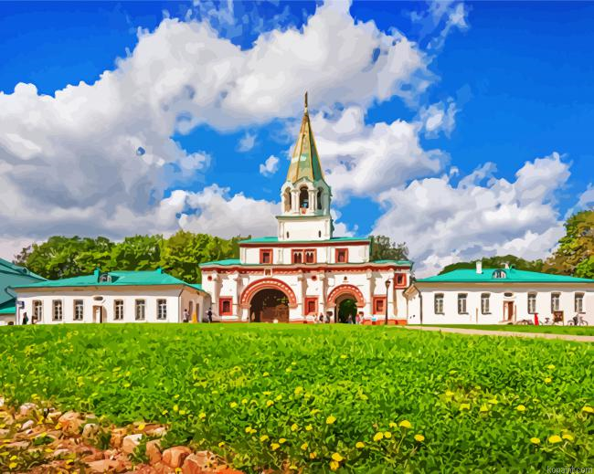 Kolomenskoye Russia Painting By Numberss.png