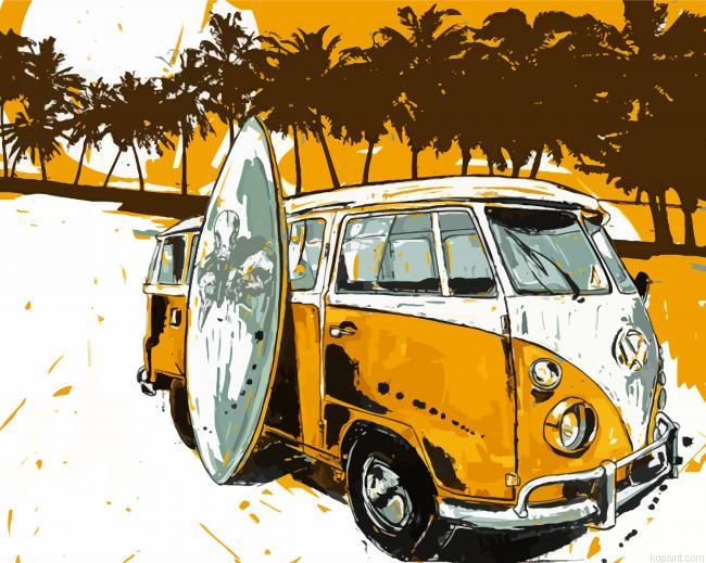 Kombi Van Art Painting By Numberss.png