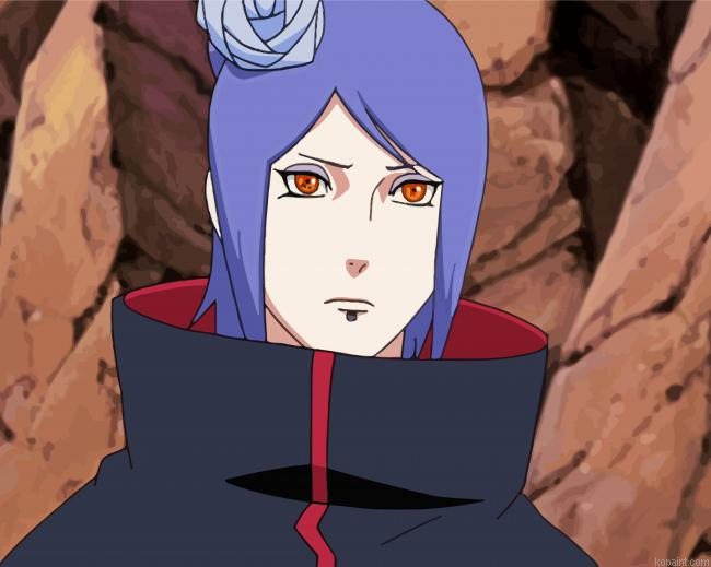 Konan Anime Painting By Numberss.png