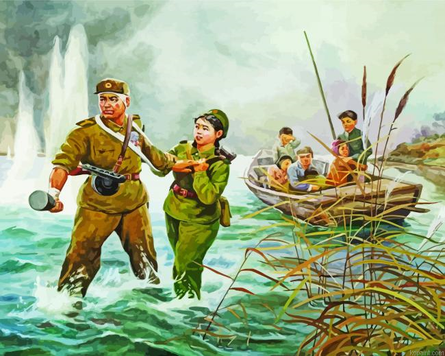 Korean Artwork Paint By Numbers
