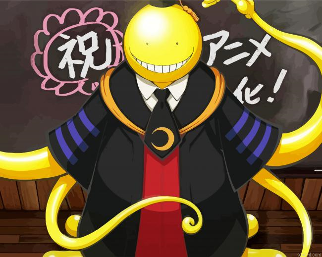Koro Sensei Painting By Numberss.png