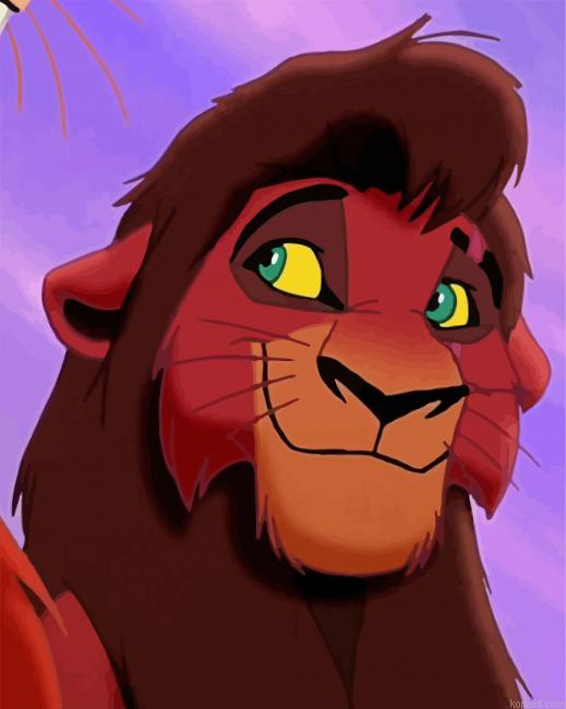 Kovu Lion King Painting By Numberss.png