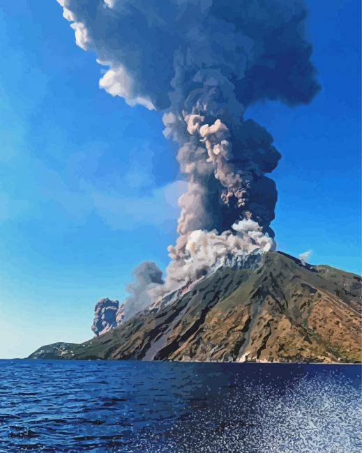 Krakatoa Volcano Smoke Painting By Numberss.png