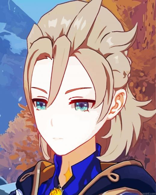 Kreideprinz Albedo Game Character Painting By Numberss.png