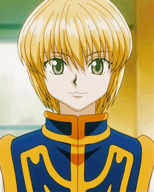Kurapika Hunter X Hunter Painting By Numberss.png