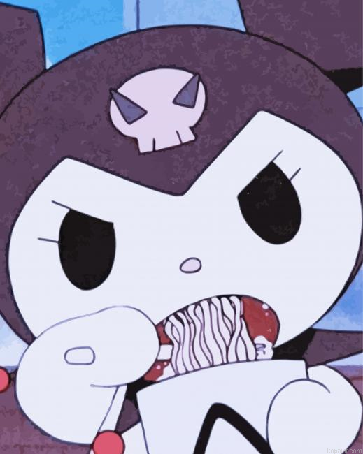 Kuromi Sanrio Paint By Numbers