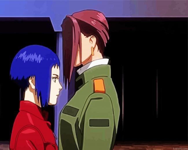 Kurutsu And Kasuga Arise Anime Paint By Numbers