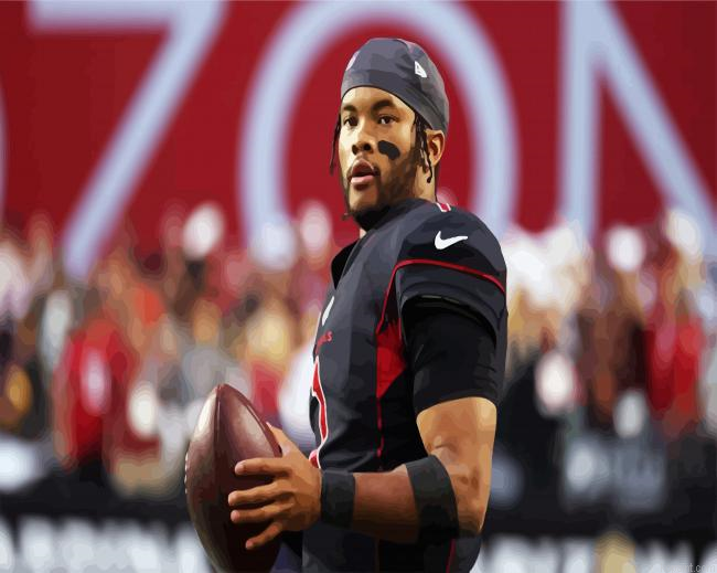 Kyler Murray Arizona Cardinals Painting By Numberss.png