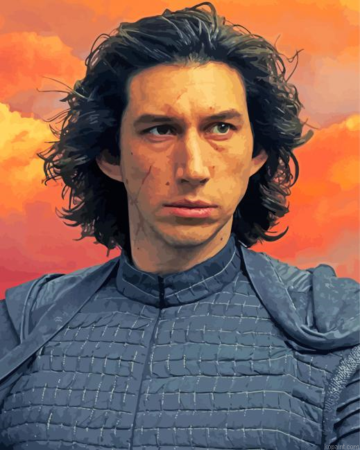 Kylo Movie Character Painting By Numberss.png