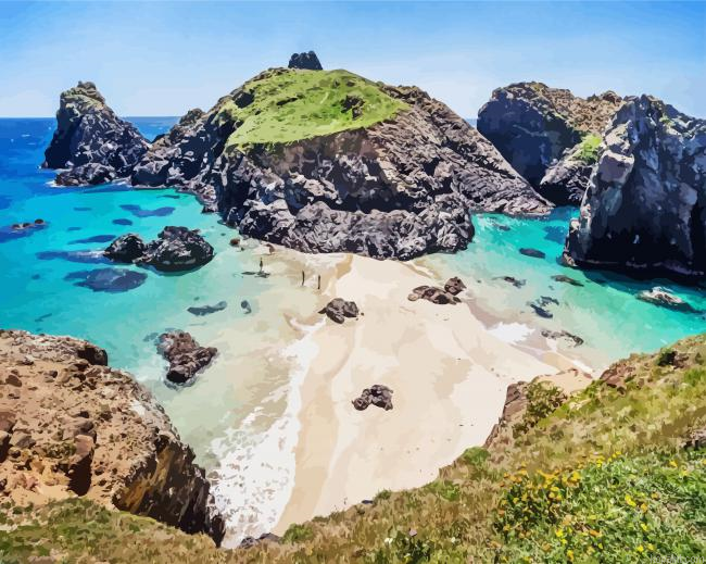 Kynance Cove Cornwall Painting By Numberss.png