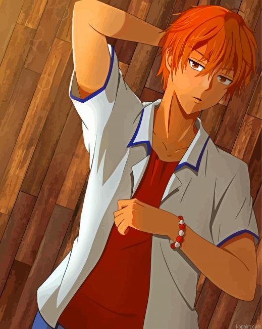 Kyo Sohma Fruits Basket Painting By Numberss.png