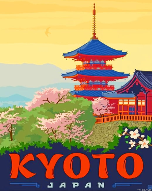 Kyoto Japan Cities Painting By Numberss.png