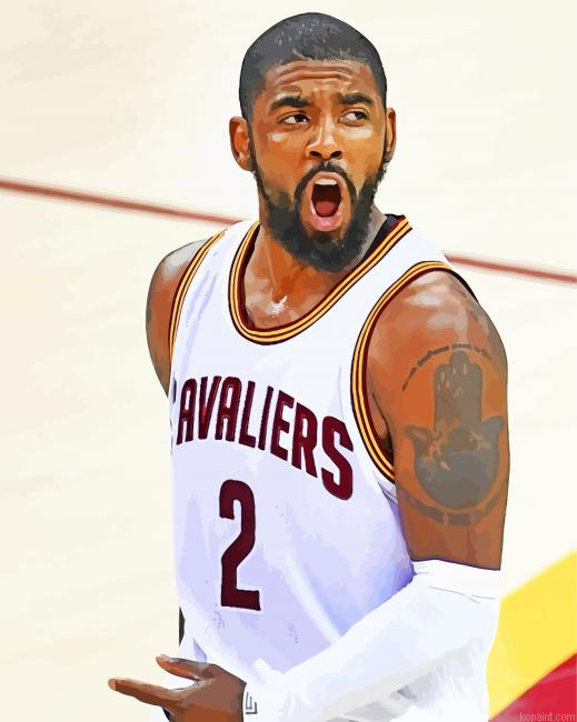 Kyrie Irving Cleveland Cavaliers Painting By Numberss.png