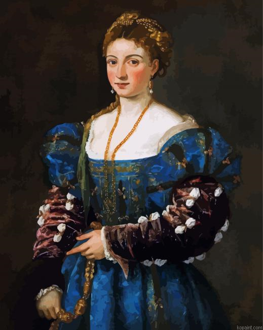 La Bella Tiziano Painting By Numberss.png