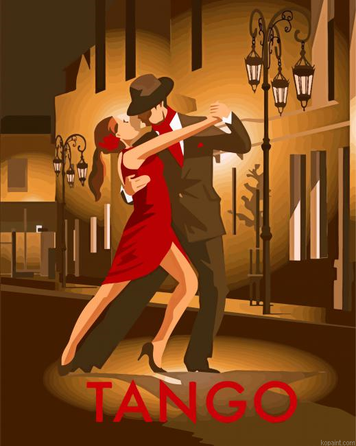 La Boca Buenos Aires Tango Argentina Painting By Numberss.png