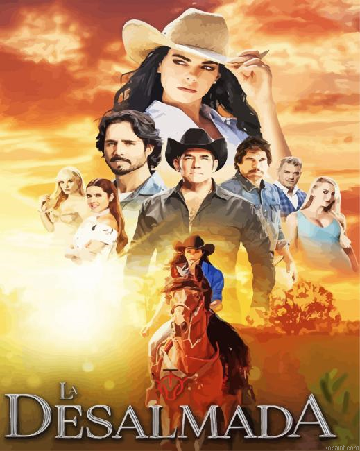 La Desalmada Poster Painting By Numberss.png