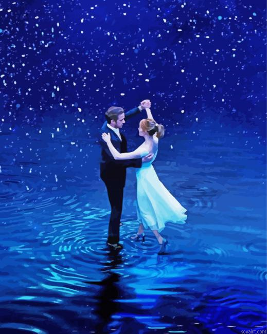 La La Land Illlustration Paint By Numbers