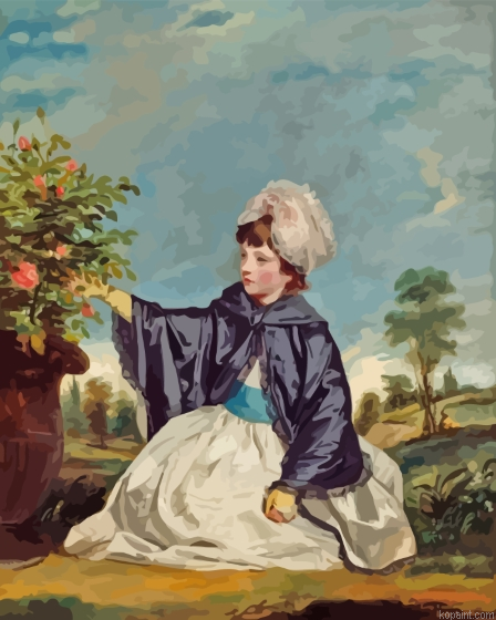 Lady Caroline Howard By Joshua Reynolds Painting By Numberss.png