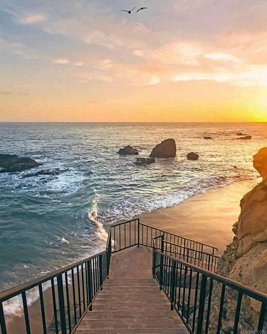 Laguna Beach California Painting By Numberss.png