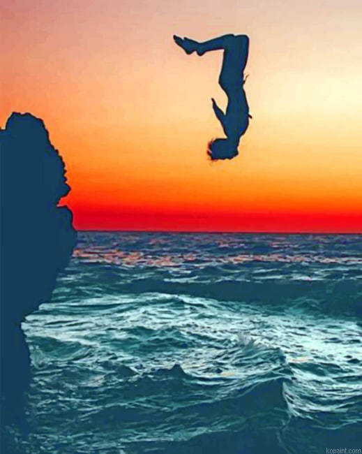 Laguna Beach California Seascapes Painting By Numberss.png