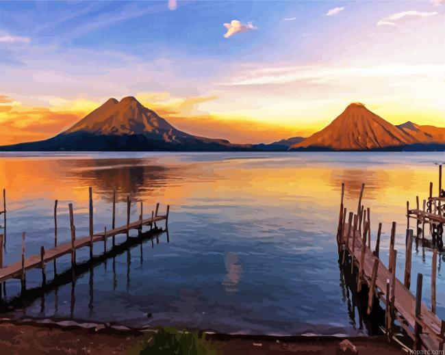 Lake Atitlan Guatemala Painting By Numberss.png