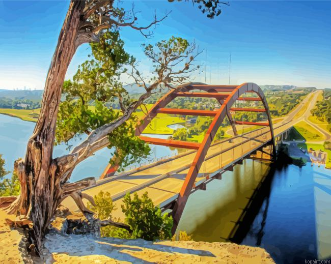 Lake Austin Paint By Numbers