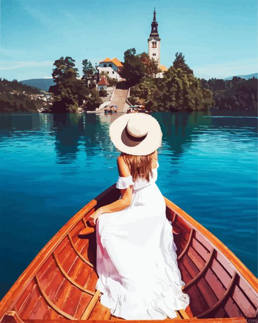 Lake Bled Boat Trip Painting By Numberss.png