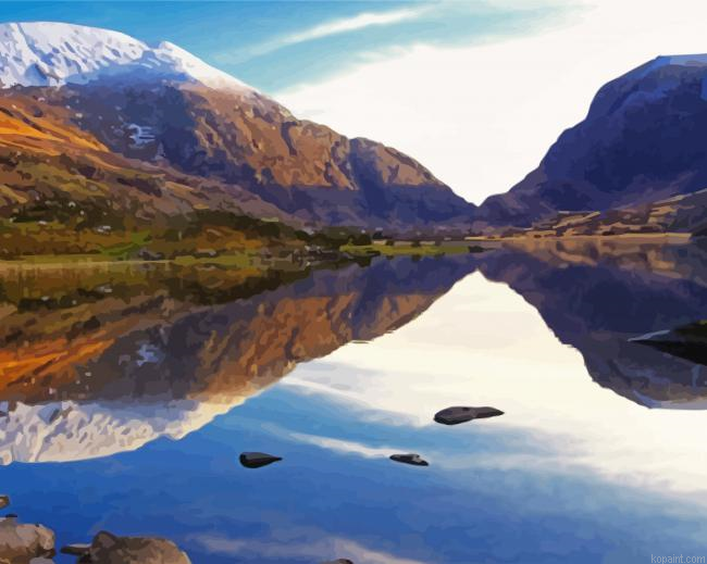 Lake Ireland Nature Painting By Numberss.png