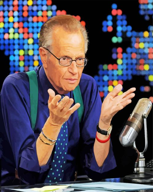 Larry King Talk Show Painting By Numberss.png