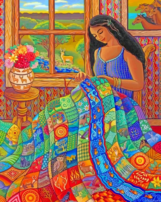 Latino Woman Painting By Numberss.png
