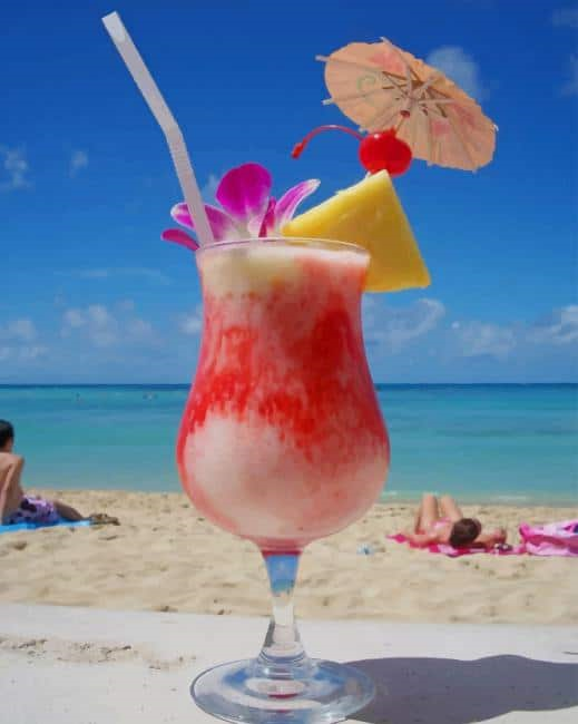 Lava Flow On The Beach New Painting By Numberss.png