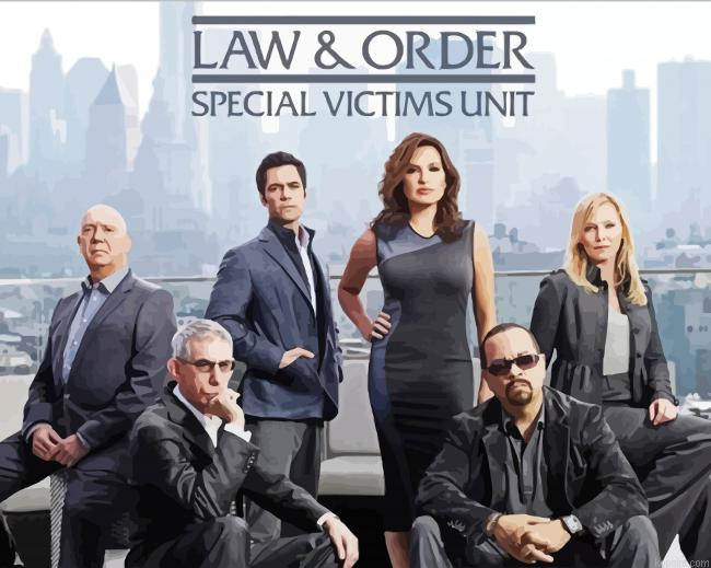 Law And Order Serie Poster Painting By Numberss.png