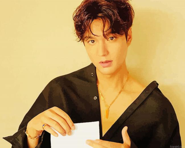 Lee Min Ho Actor Paint By Numbers