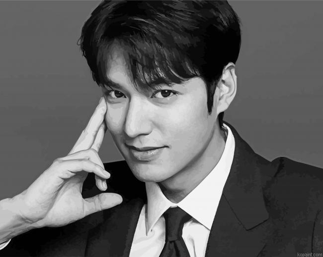 Lee Min Ho Korean Actor Paint By Numbers