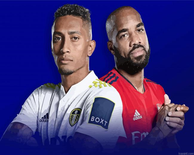 Leeds United Vs Arsenal Paint By Numbers