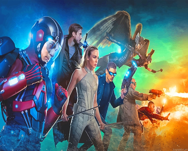 Legends Of Tomorrow New Painting By Numberss.png