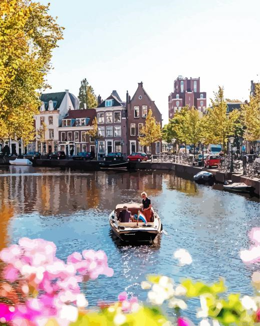Leiden City Paint By Numbers