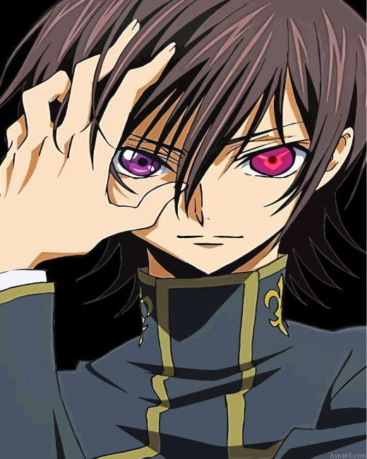 Lelouch Lamperouge Code Geass Painting By Numberss.png