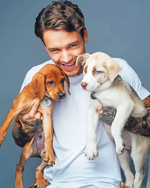 Liam Payne And Puppies New Painting By Numberss.png