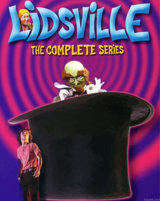 Lidsville Poster Paint By Numbers