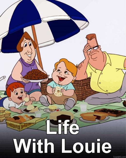 Life With Louie Animation Painting By Numberss.png
