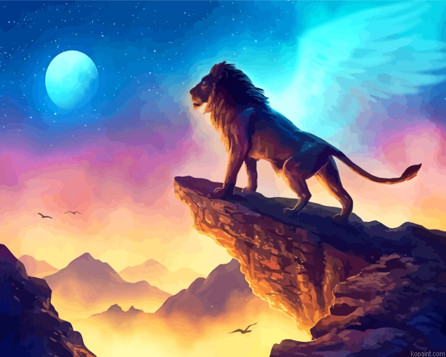 Lion King Painting By Numberss.png