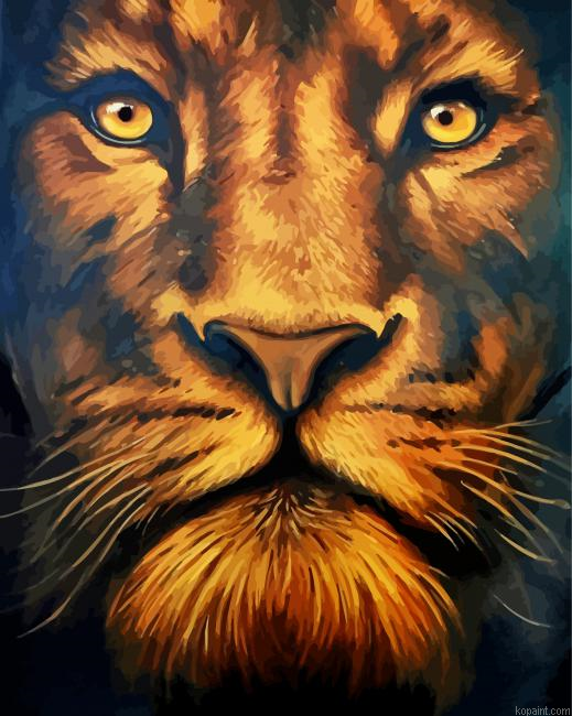 Lion Of Judah Art Painting By Numberss.png
