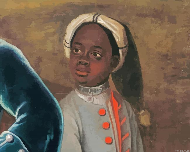 Little Girl Black Slave Art Painting By Numberss.png