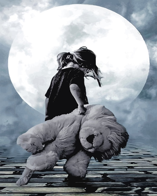 Little Girl New Painting By Numberss.png