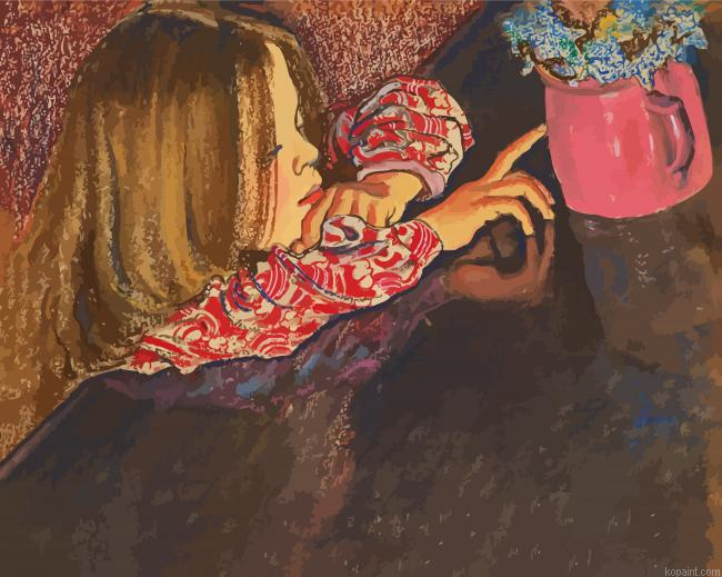 Little Helen With A Vase Wyspians Painting By Numberss.png